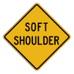 New York Road Signs | Soft Shoulder